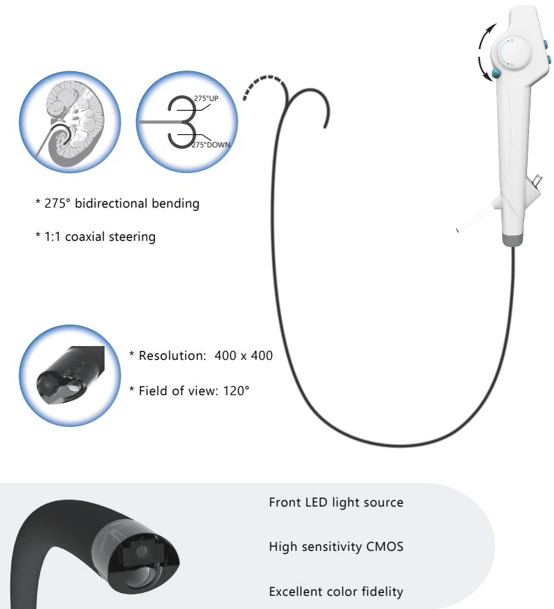 Single-use Digital Flexible Ureteroscope3