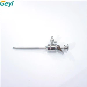 Instrumento laparoscópico / Trocar Flip-tipo Rusable
