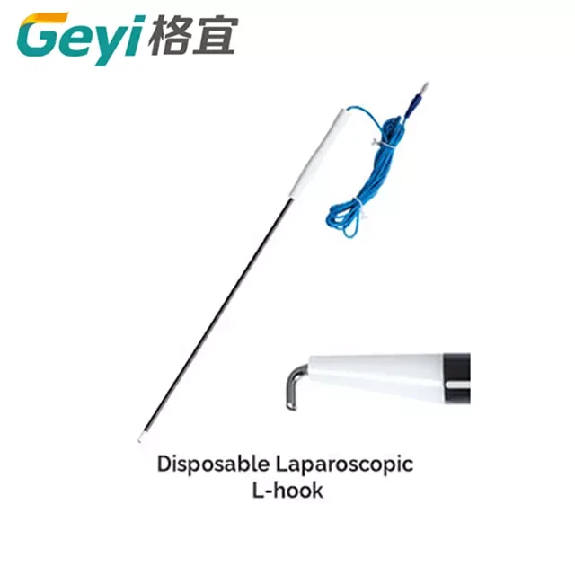 Electrodo monopolar laparoscópico desechable (electrodo de corte)